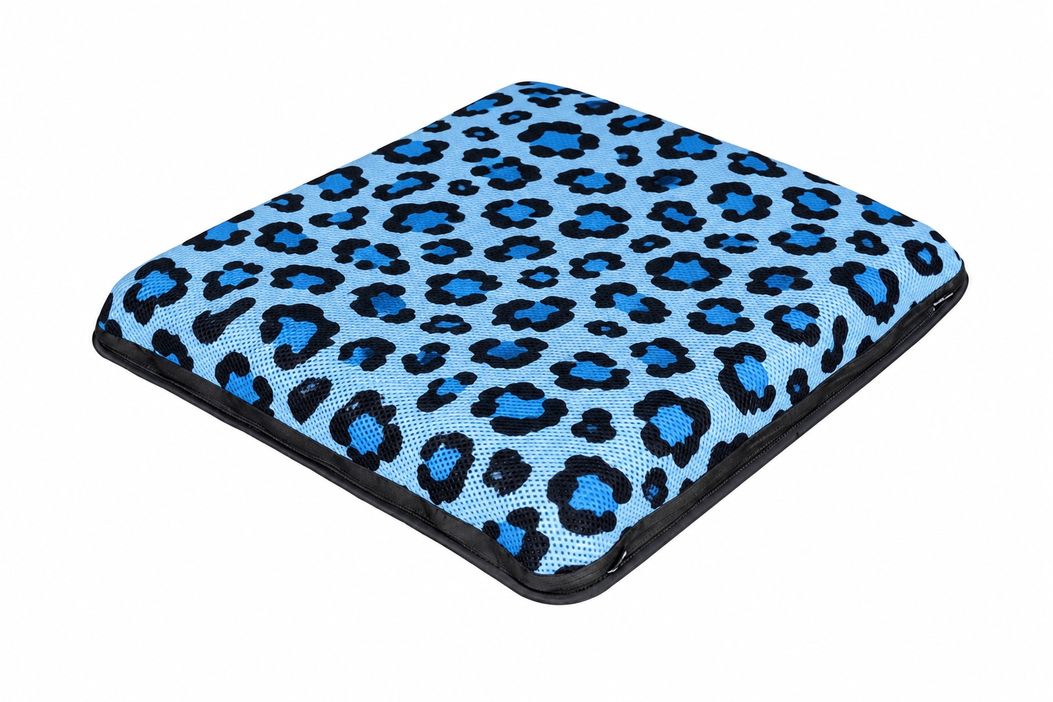AJ Air Cushion Blue Leopard 3D mesh air seat cushion