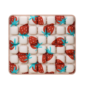 Strawberry Stylized Stress-Relief Air Cushion