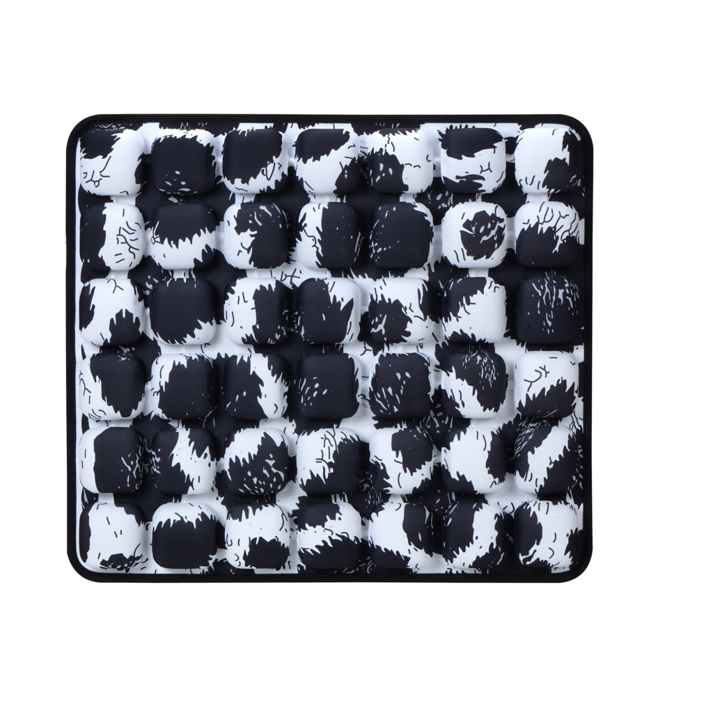 Graffiti-Style Inflatable Pressure Relief Air Seat Cushion