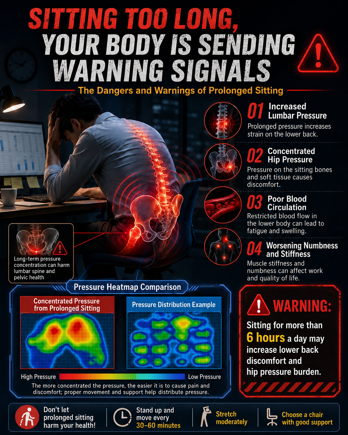 Sitting Too Long? Your Body Is Sending Warning Signals—Here Is How to Reverse It