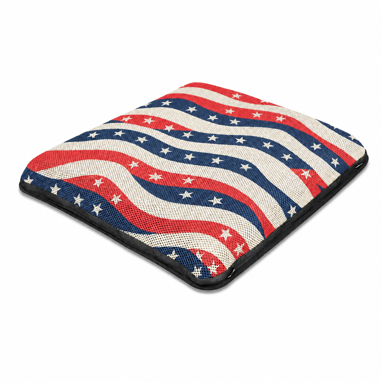 AJ Air Cushion Glory Stripes USA flag mesh air seat cushion