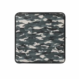 AJ Green Camouflage 3D Mesh Air Seat Cushion showing the breathable 3D mesh cover and adjustable air-cell support