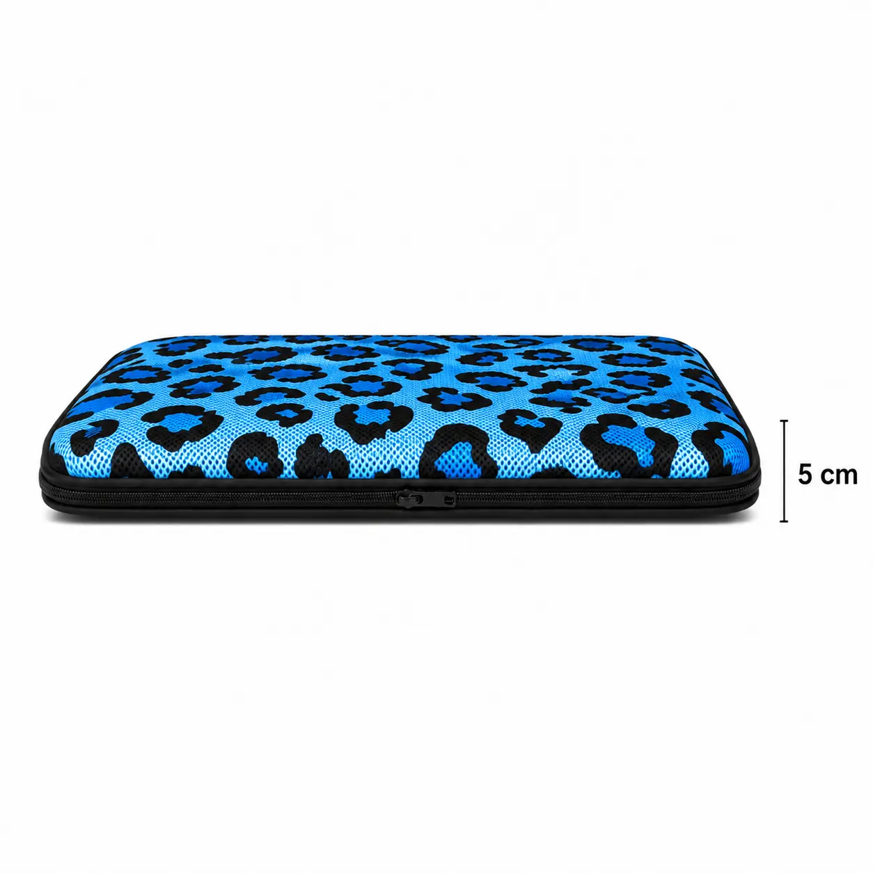 AJ Blue Leopard Print 3D Air Mesh Seat Cushion - Image 3