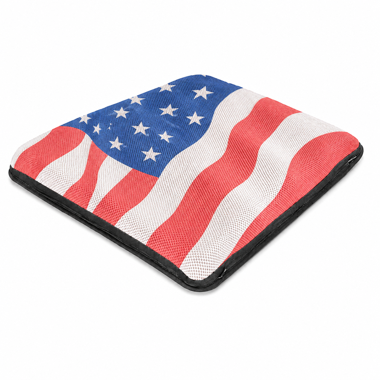 AJ Air Cushion American Classic USA flag mesh air seat cushion