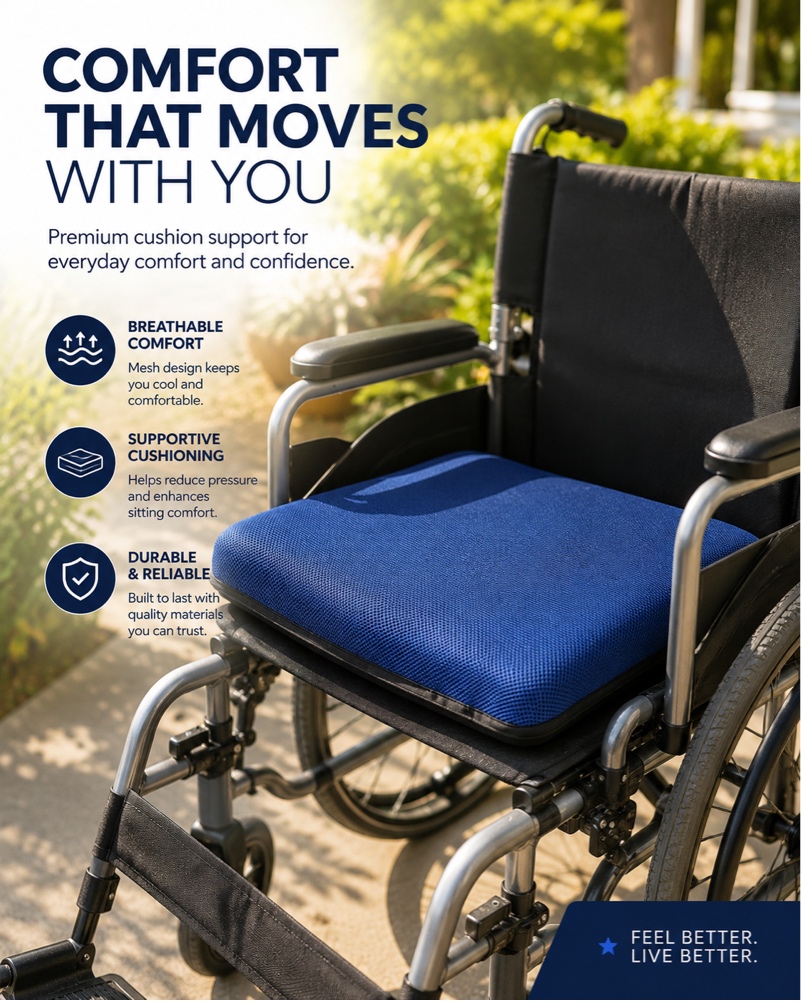 Comfort That Moves With You: The Critical Guide to Wheelchair Pressure Relief and Spinal Health