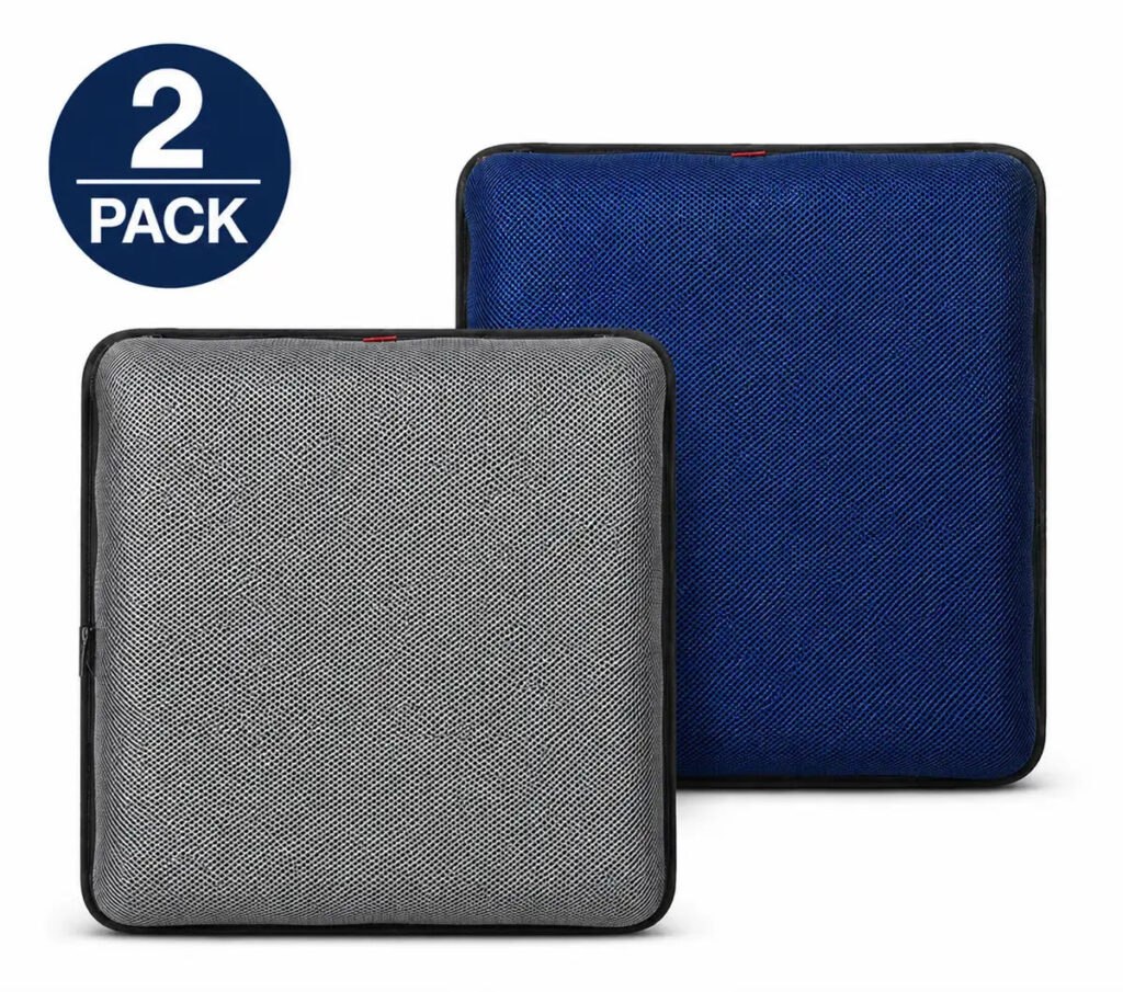 AJ Air Seat Cushion 2-Pack Bundle – Slate Gray + Navy Blue