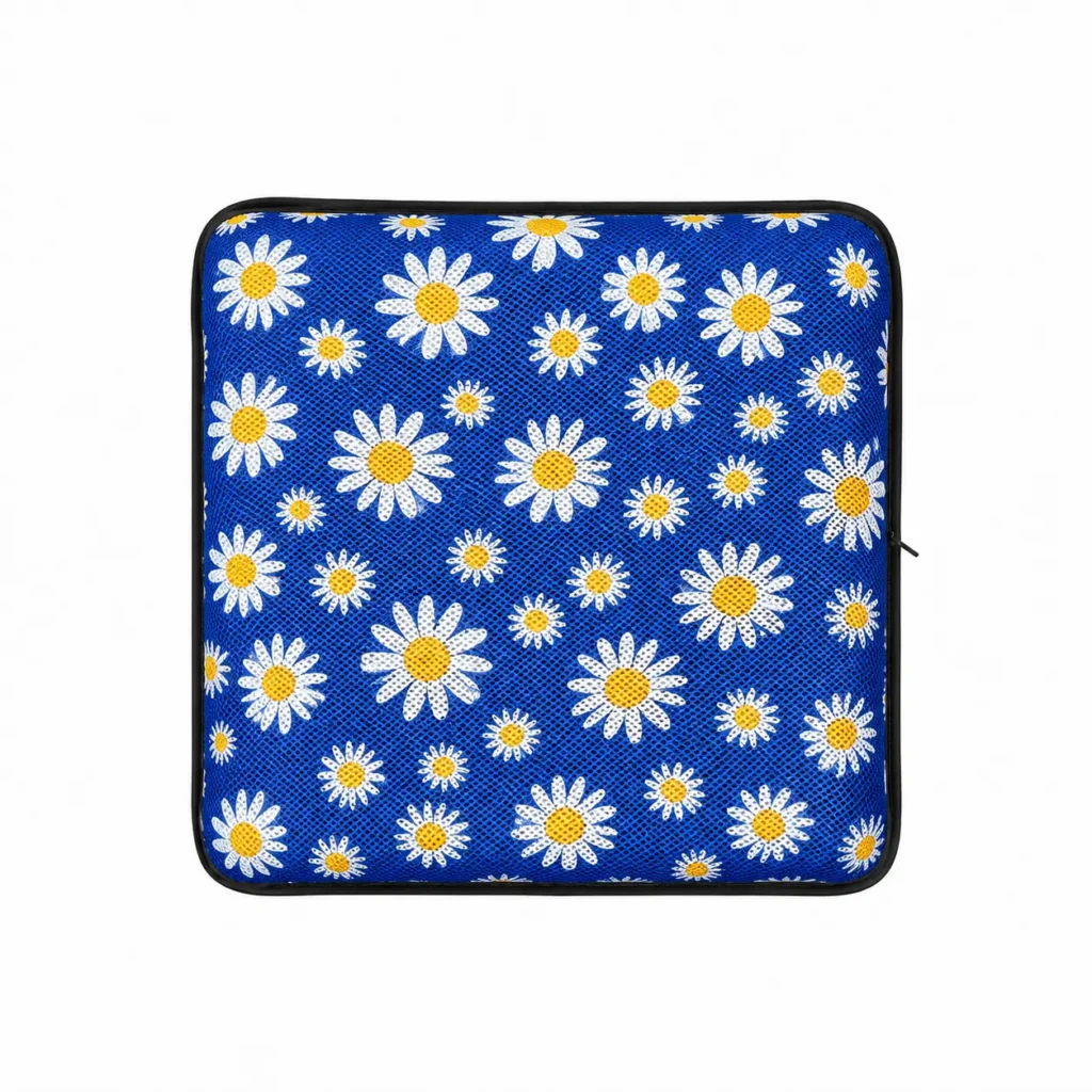 AJ Blue Daisy 3D Air Mesh Seat Cushion