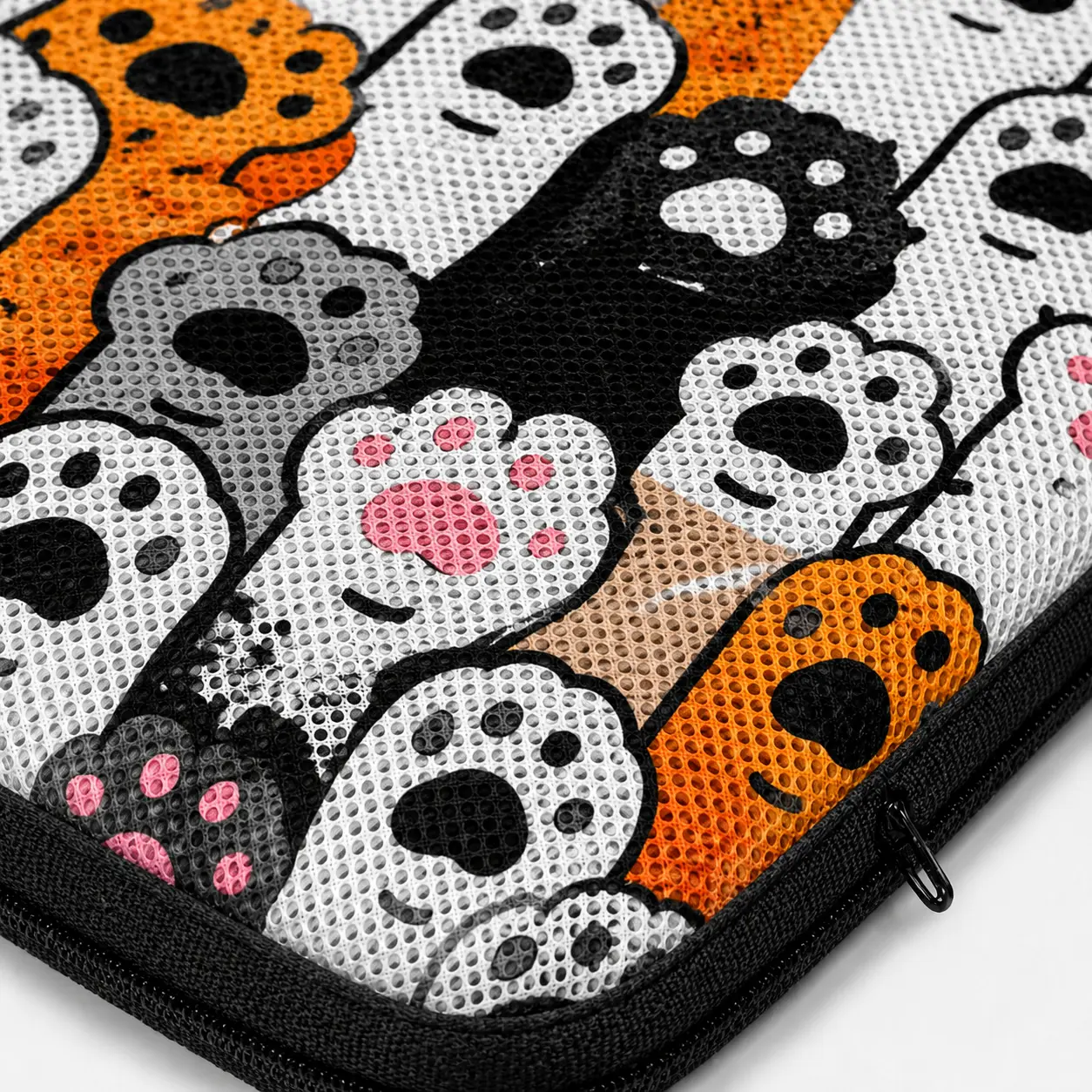 AJ Paw Pattern 3D Air Mesh Seat Cushion - Image 4