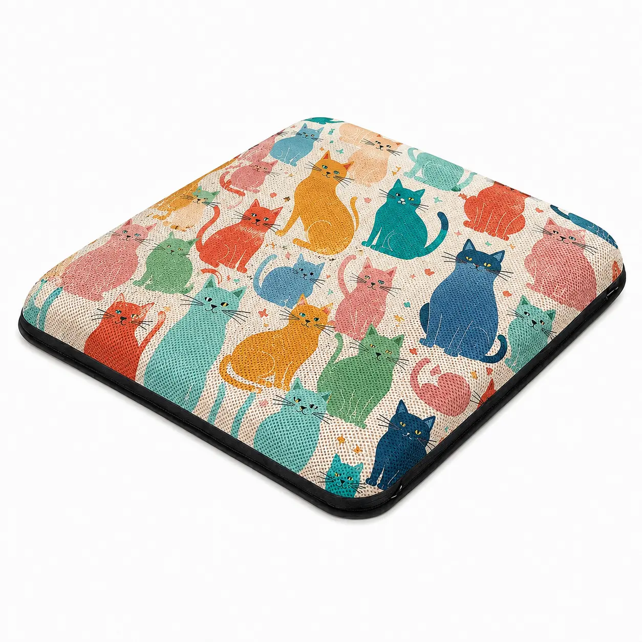 AJ Multi-Color Cat 3D Air Mesh Seat Cushion - Image 2