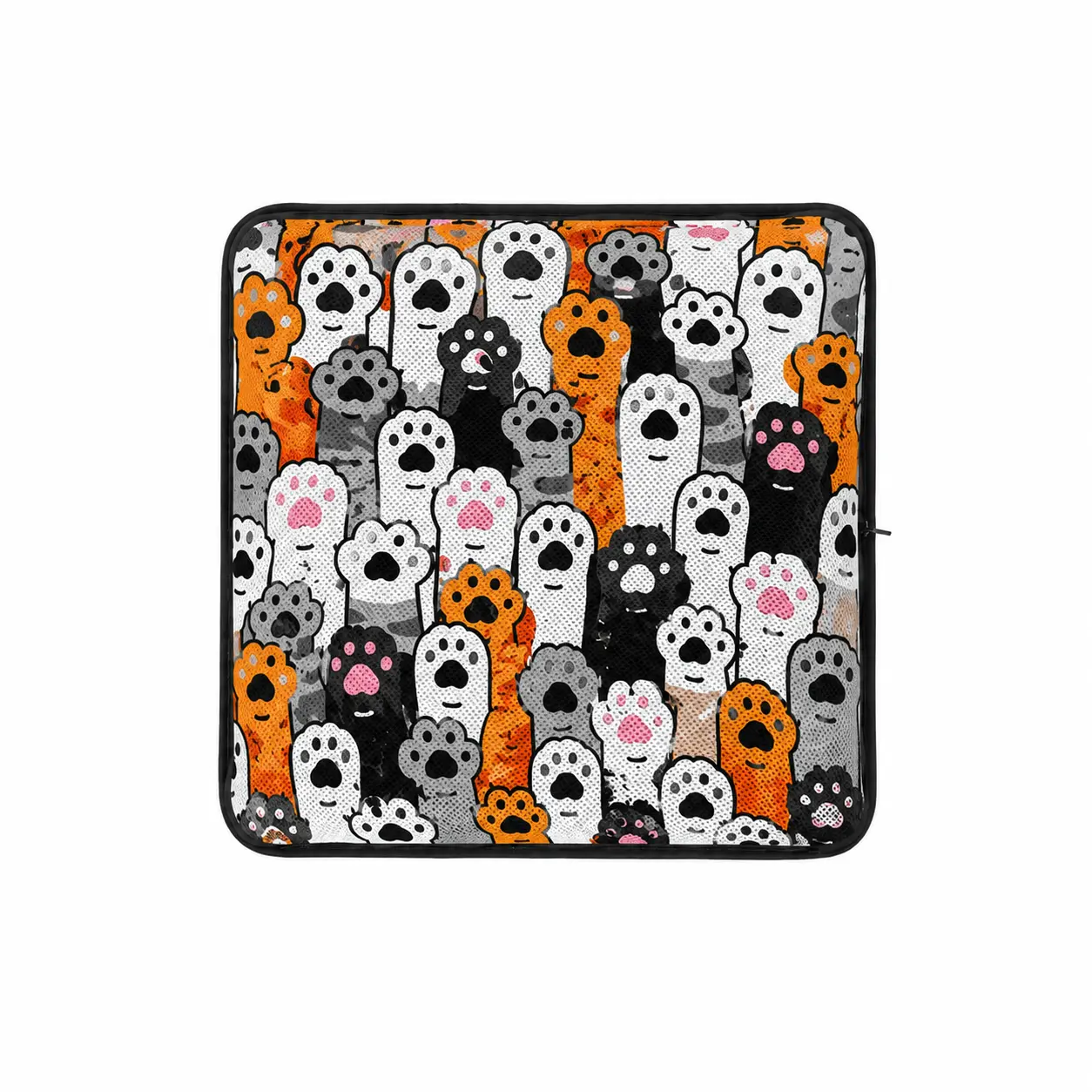 AJ Paw Pattern 3D Air Mesh Seat Cushion