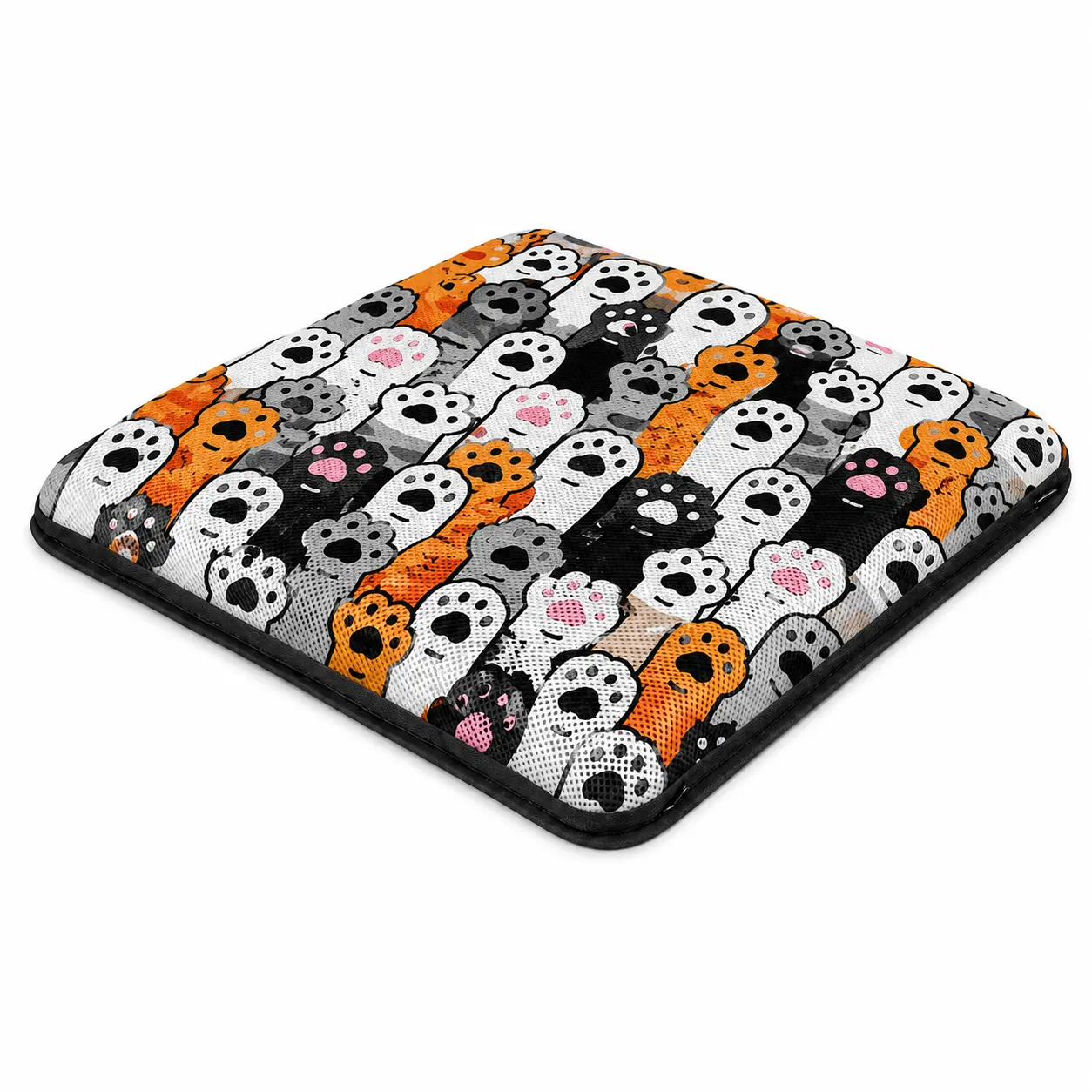 AJ Paw Pattern 3D Air Mesh Seat Cushion - Image 2