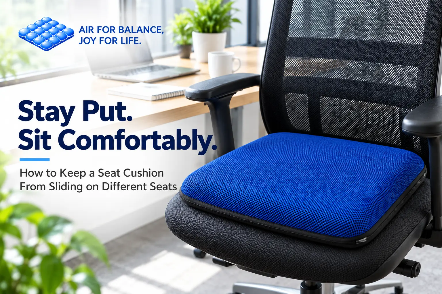 Why Does My Seat Cushion Slide? How to Keep a Cushion in Place on Different Seats