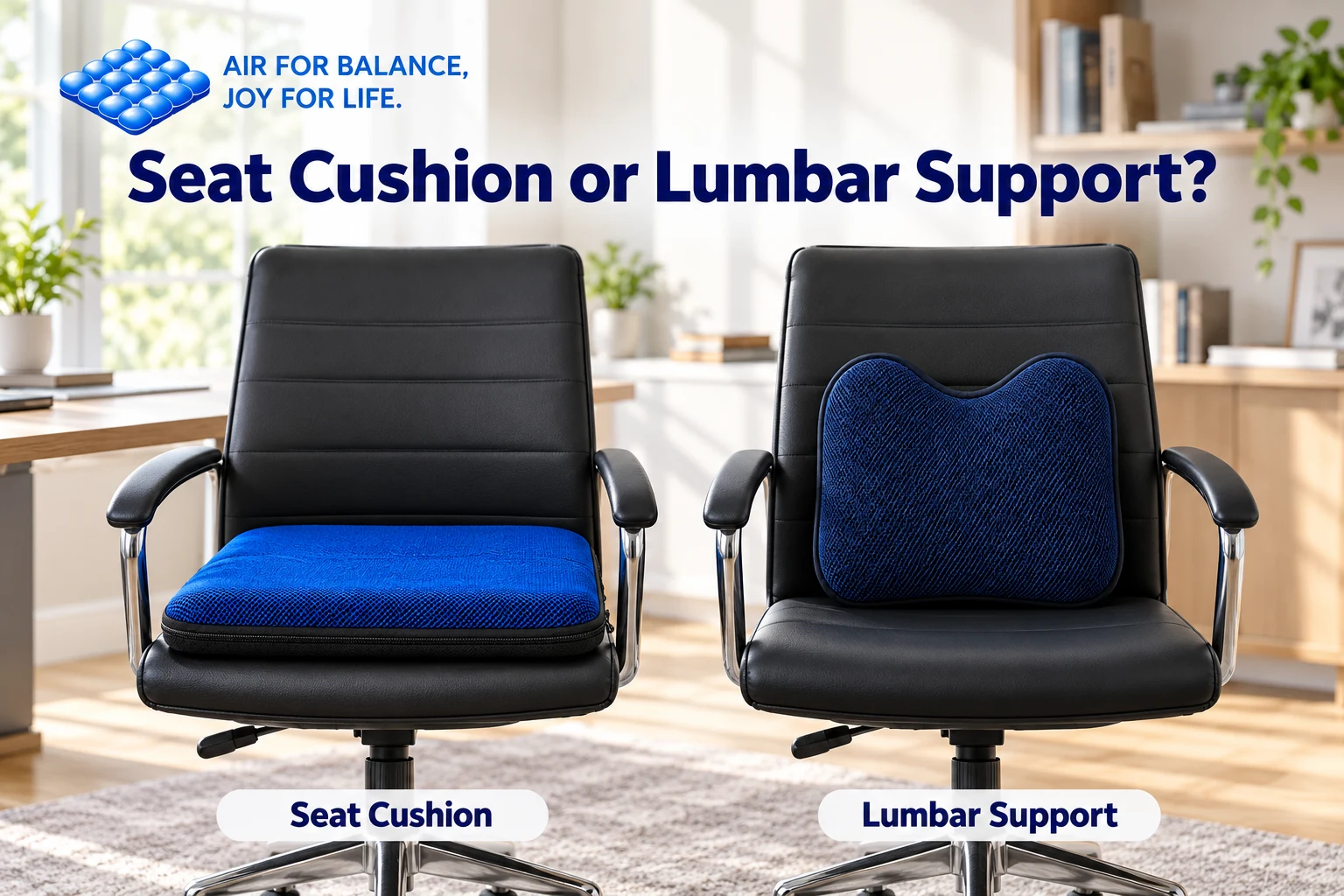 Seat Cushion vs Lumbar Support: Which One Do You Need?